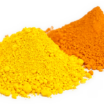 yellow and orange pigment