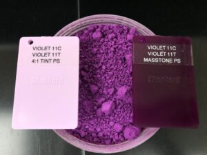 shepherd color's violet 11c and violet 11t